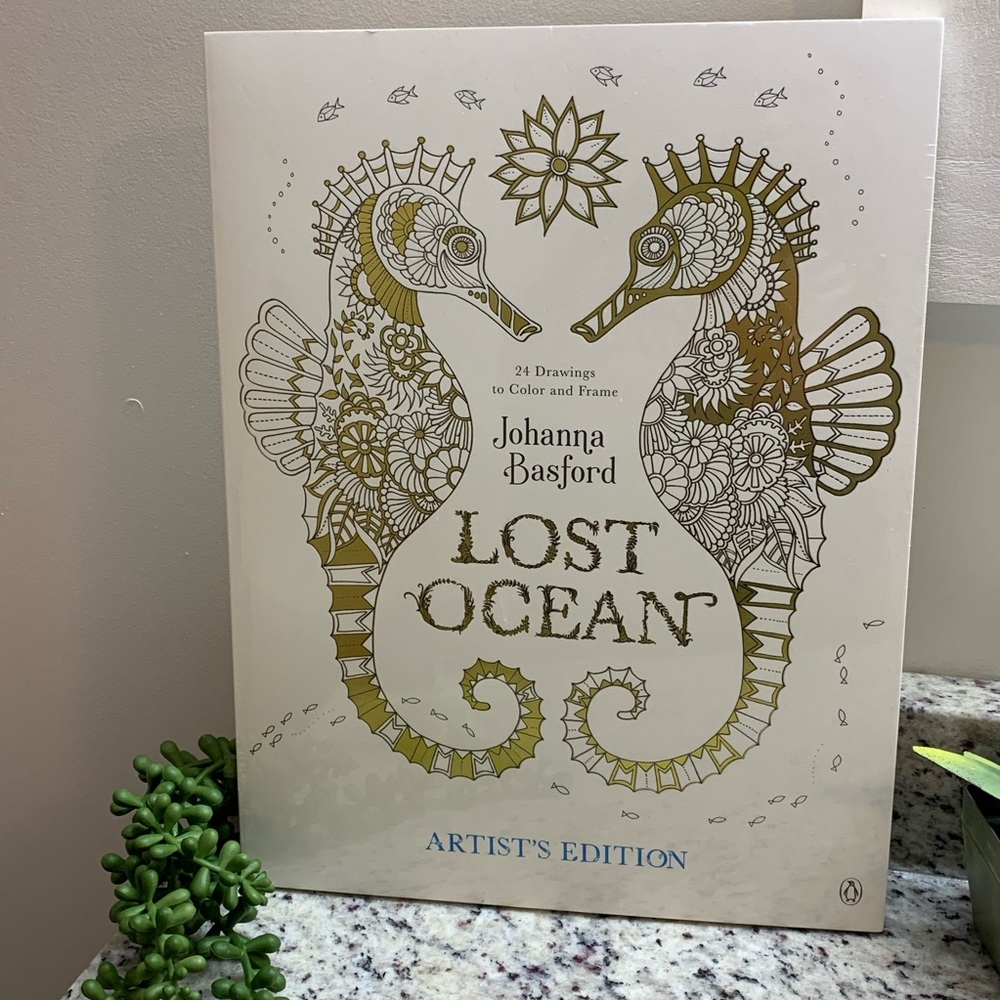 Lost Ocean coloring book